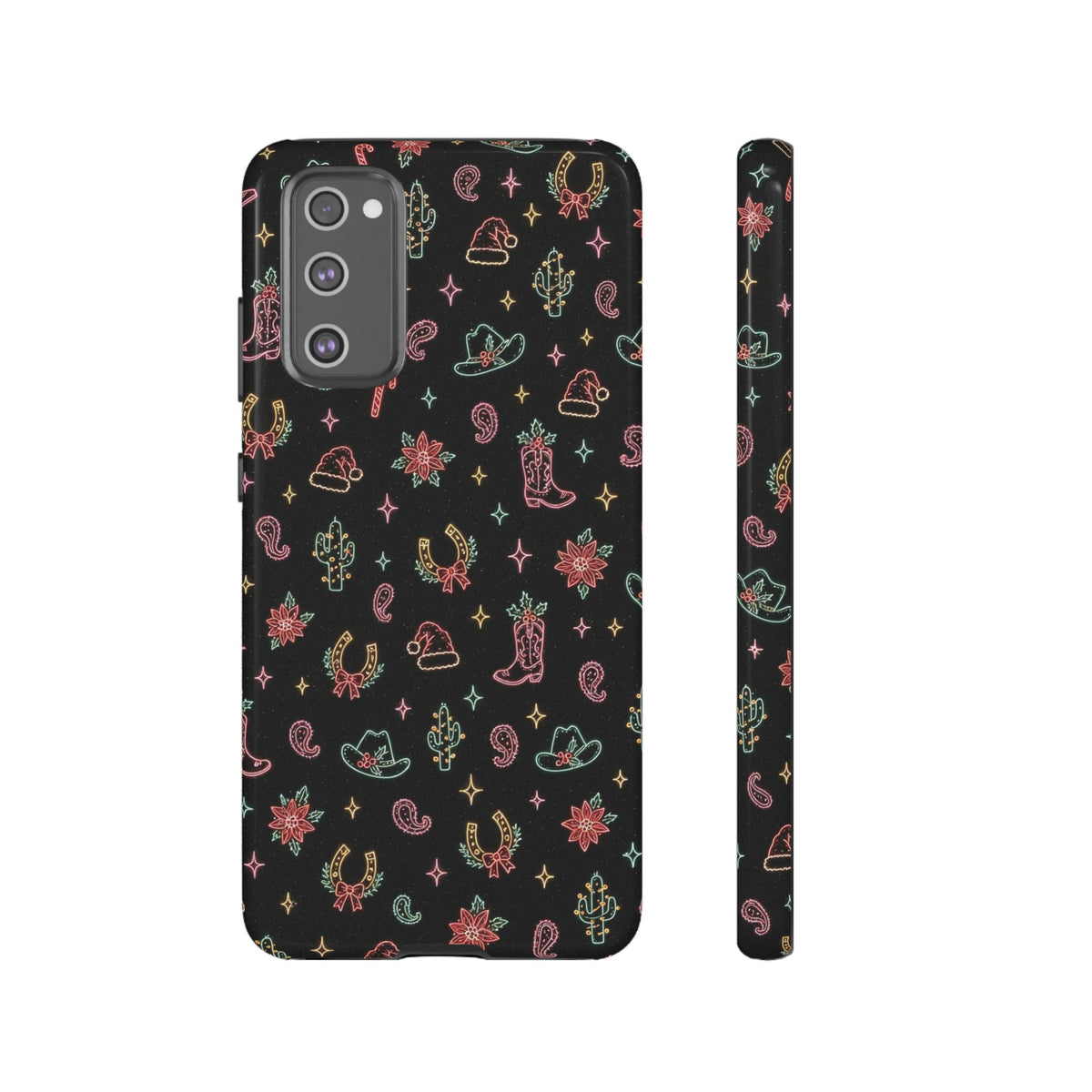 Neon Holiday Doodles Tough Case