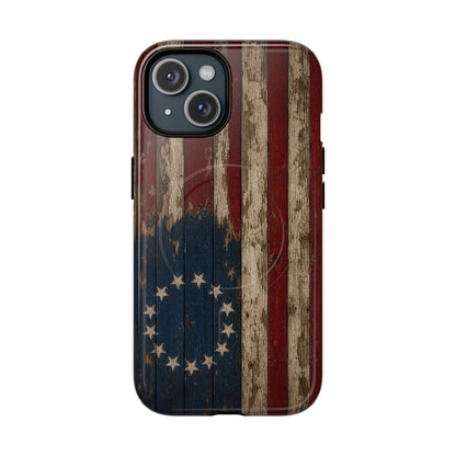 Betsy Ross Flag Magnetic Case