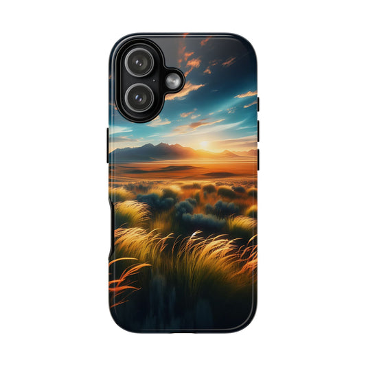 Sunset Prairie Tough Phone Case