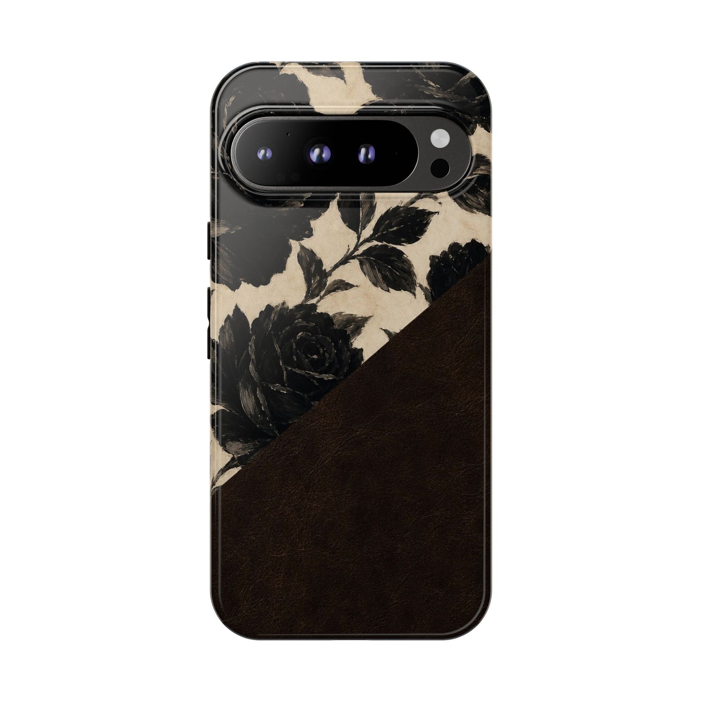 Rose Leather Tough Case