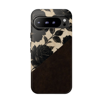 Rose Leather Tough Case