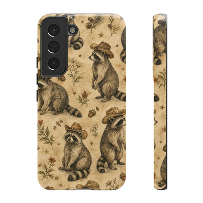 Painted Raccoon Tough Case