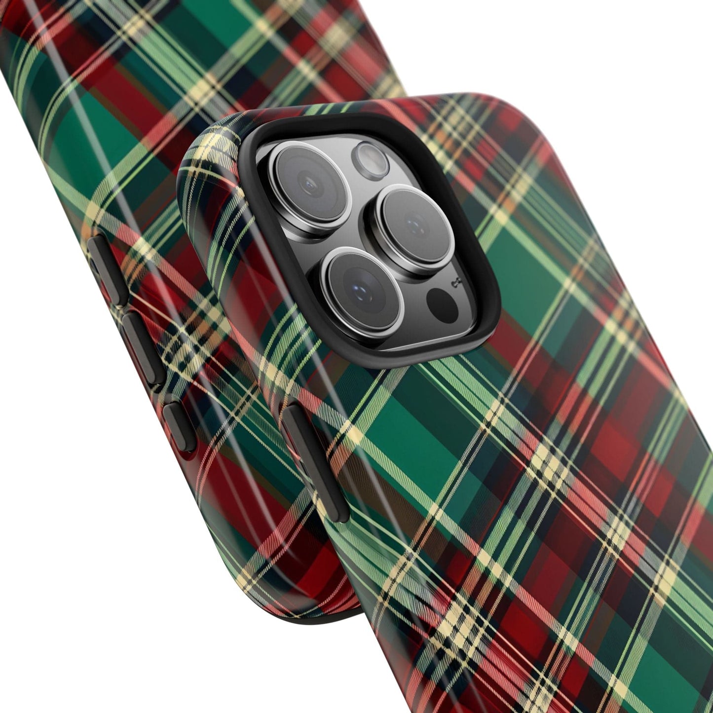 Country Christmas Plaid Phone Case