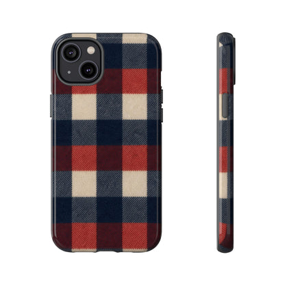 Patriotic Plaid Tough Case