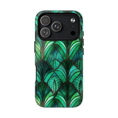 Emerald Green Stained Glass Magnetic Case