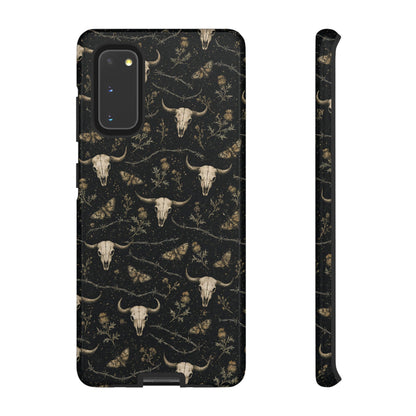 Bull Skull Barbwire Tough Case