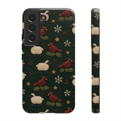 Felt Sheep Cardinals Tough Case