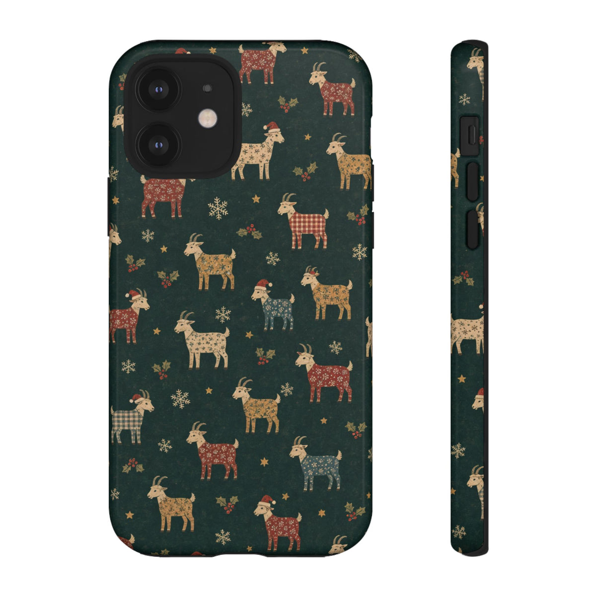 Yuletide Goats Tough Case