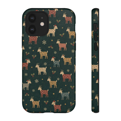 Yuletide Goats Tough Case