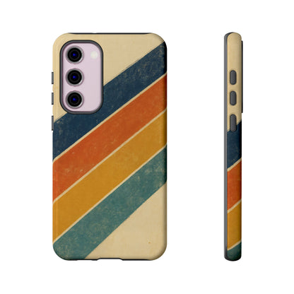 Retro Sunset Stripes Tough Case