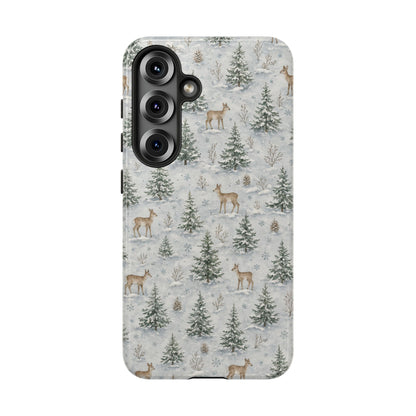 Winter Woodland Deer Tough Case