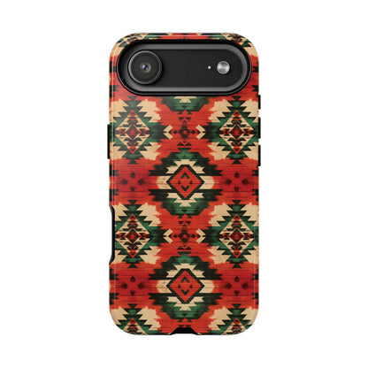 Christmas Aztec Tough Phone Case