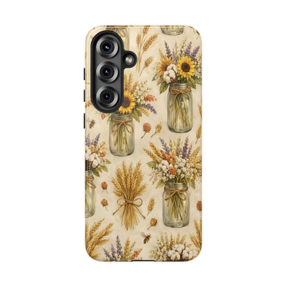 Wheat + Mason Jars Tough Case