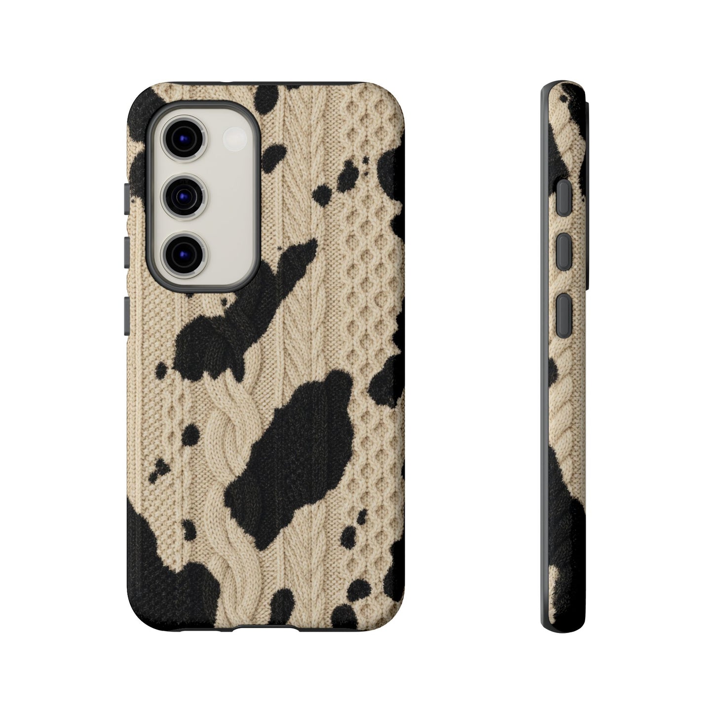 Cable Knit Cowhide Tough Case