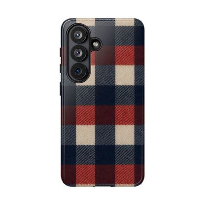 Patriotic Plaid Tough Case