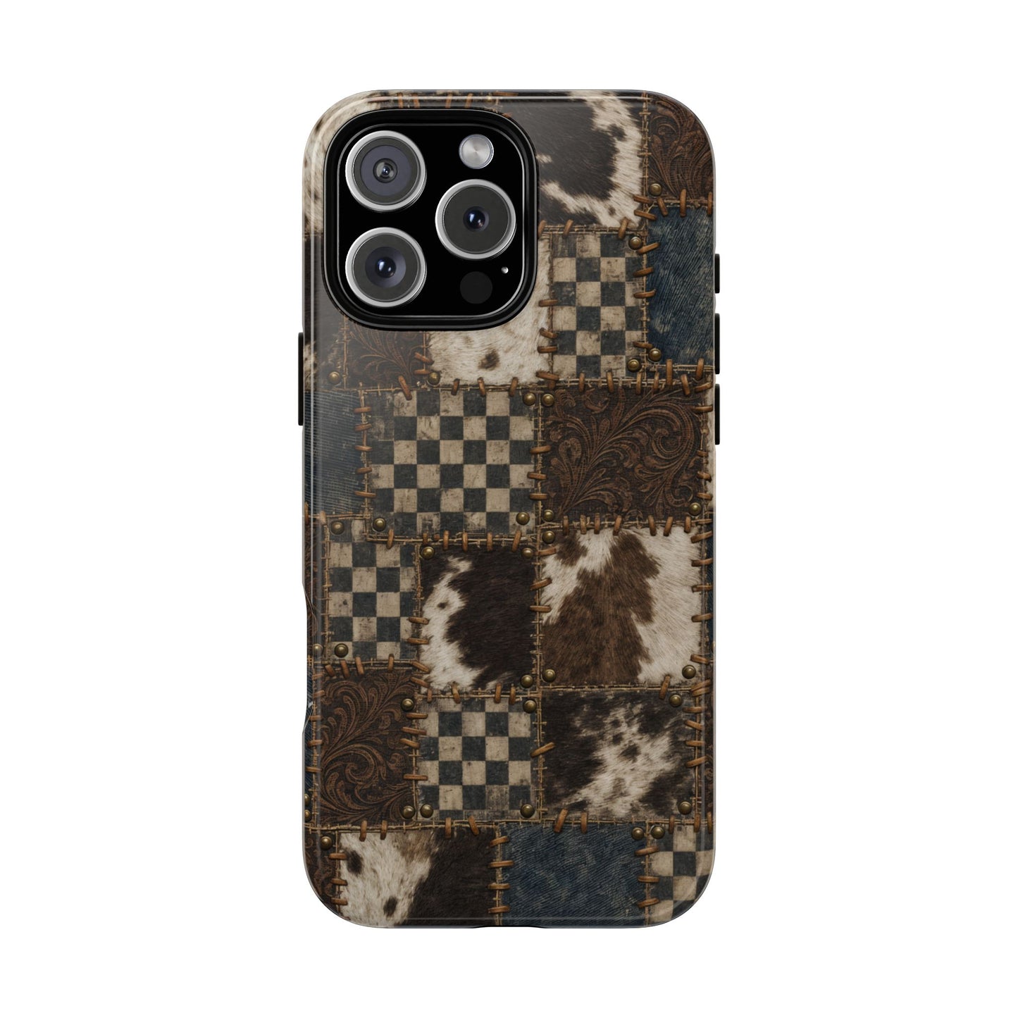Tooled Patchwork Tough Case
