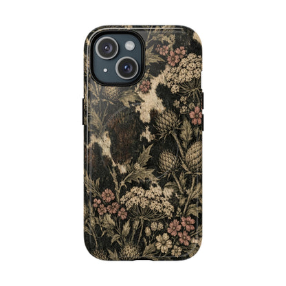 Cowhide Thistle Magnetic Case