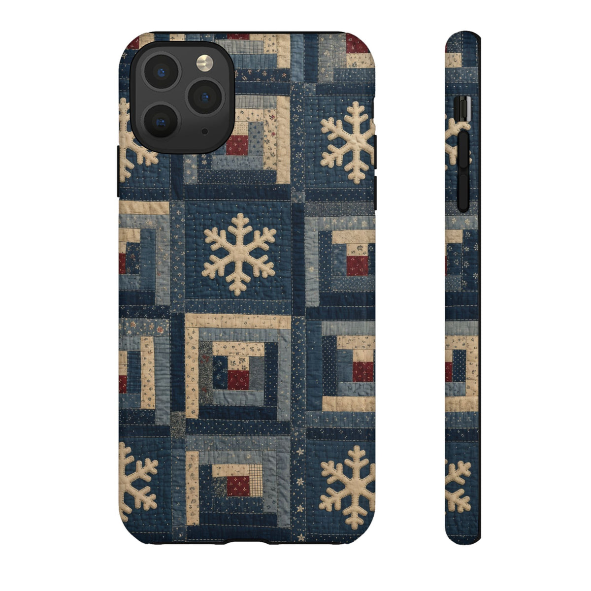 Snowflake Quilt Tough Case