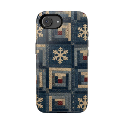 Snowflake Quilt Tough Case
