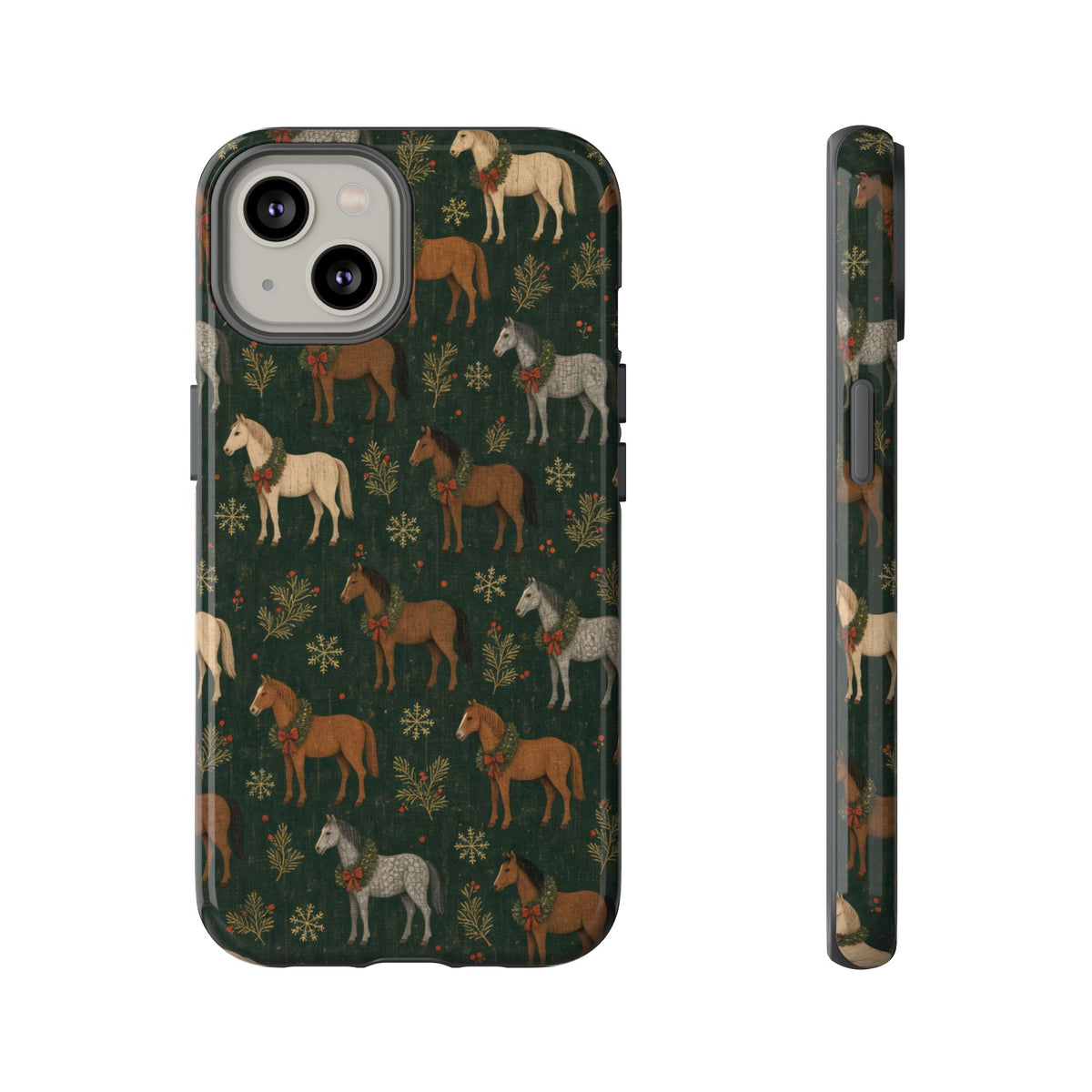 Wreath Horses Tough Case