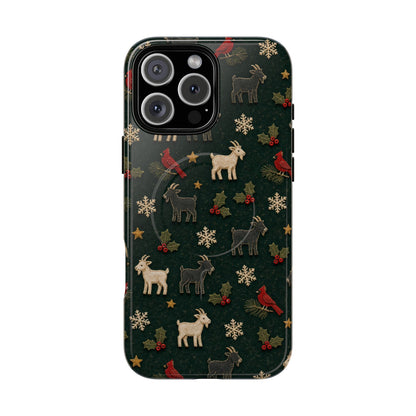 Felt Goats Cardinals Magnetic Case