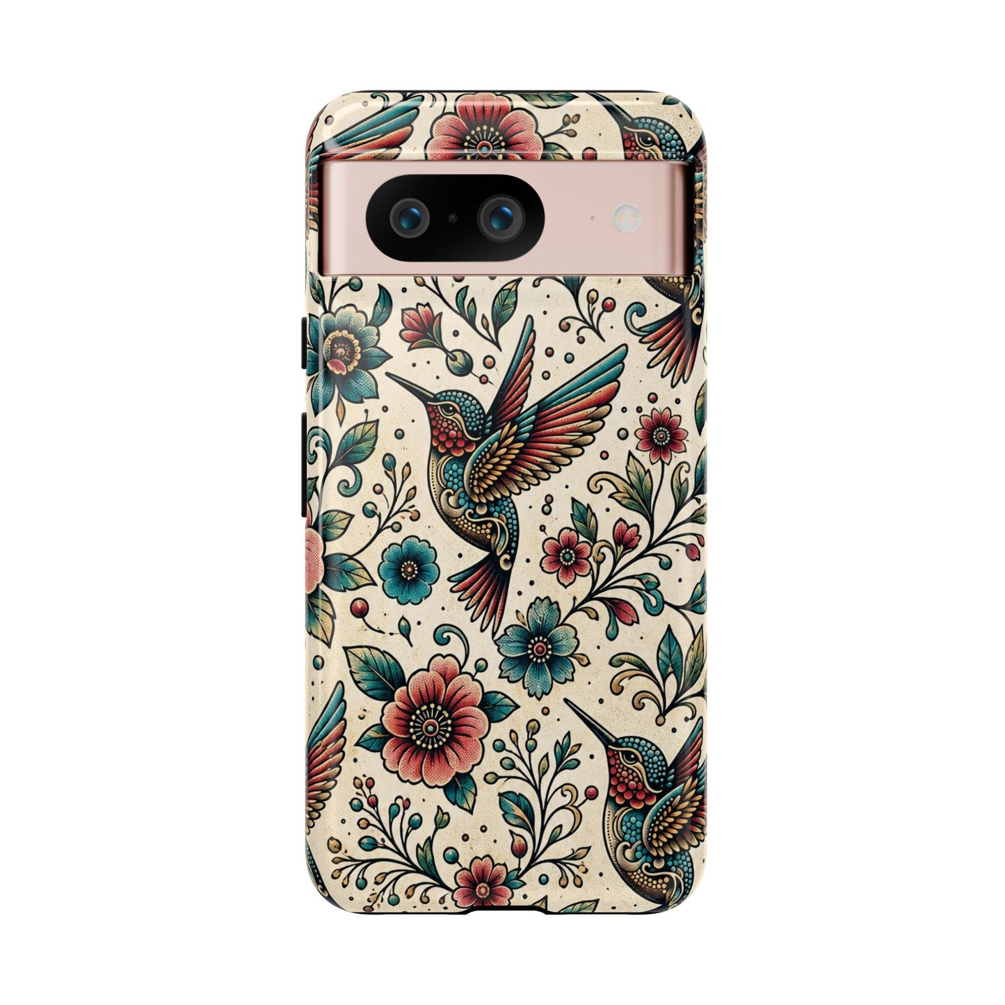 Retro Hummingbird Tough Case