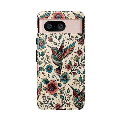 Retro Hummingbird Tough Case