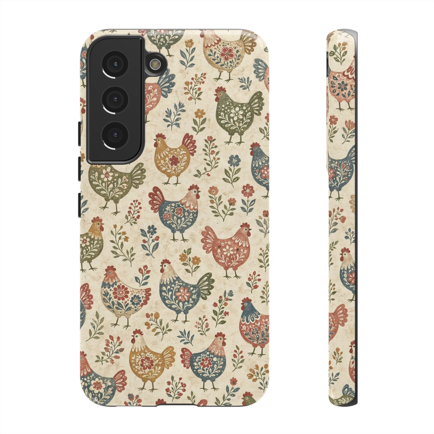 Calico Hens Tough Case