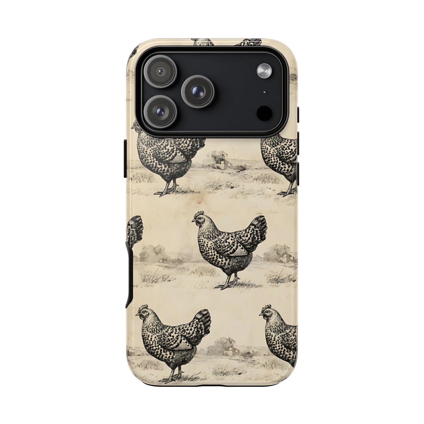 Vintage Chickens Tough Case