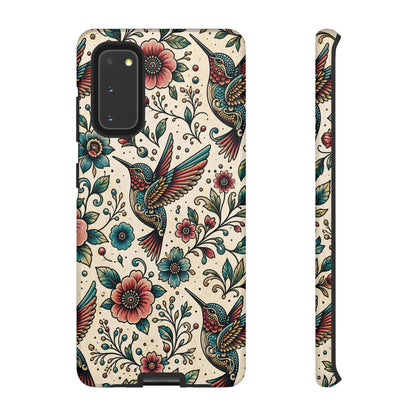 Retro Hummingbird Tough Case