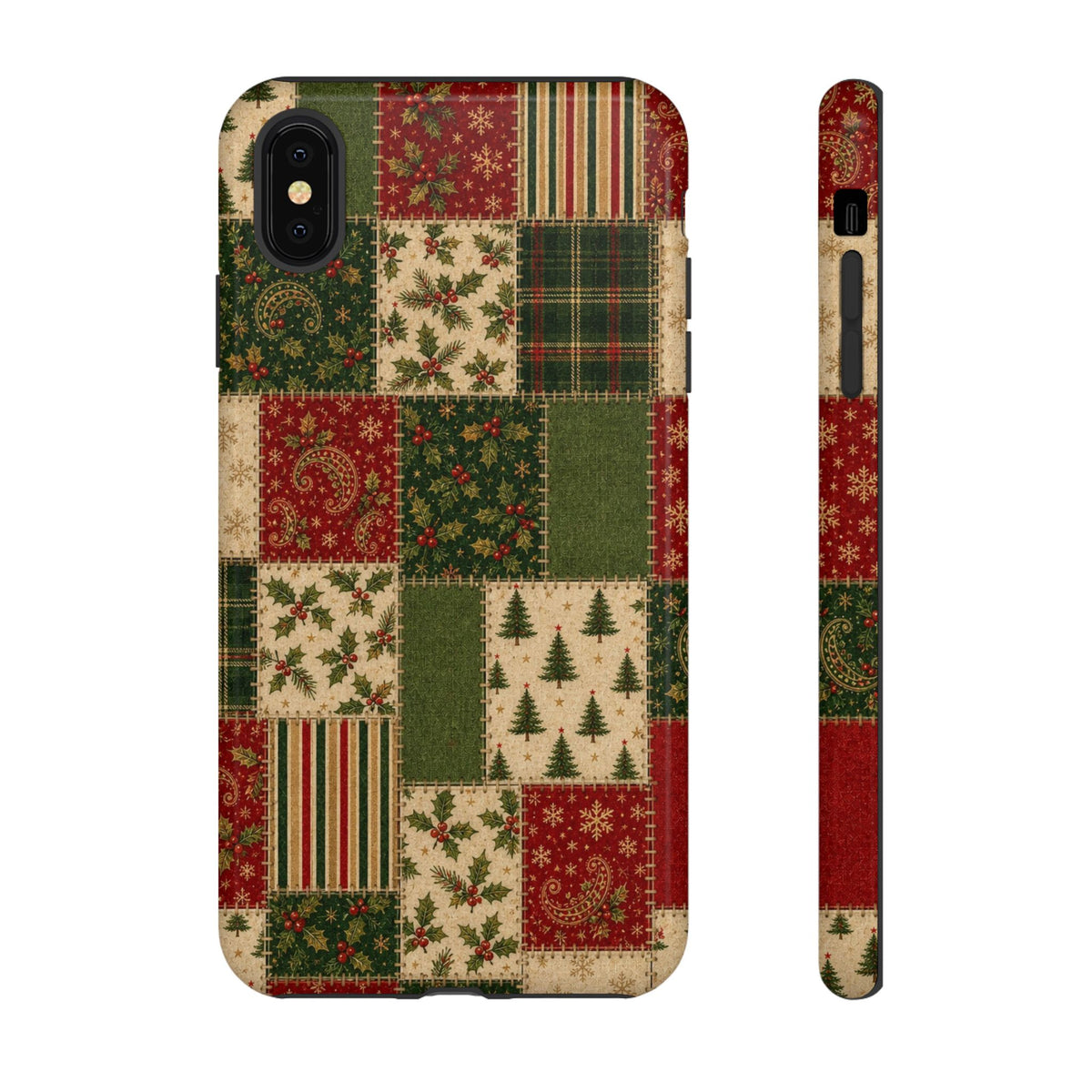 Holiday Patchwork Tough Case