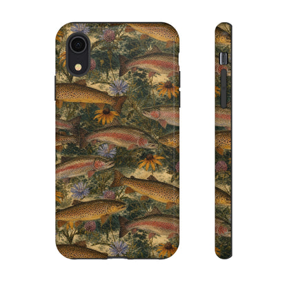 Floral Trout Tough Case