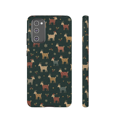 Yuletide Goats Tough Case