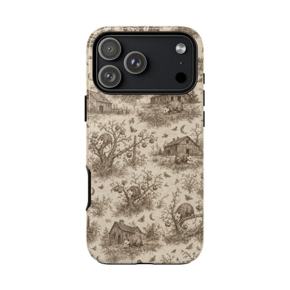 Opossum Toile Tough Case