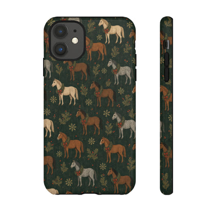 Wreath Horses Tough Case