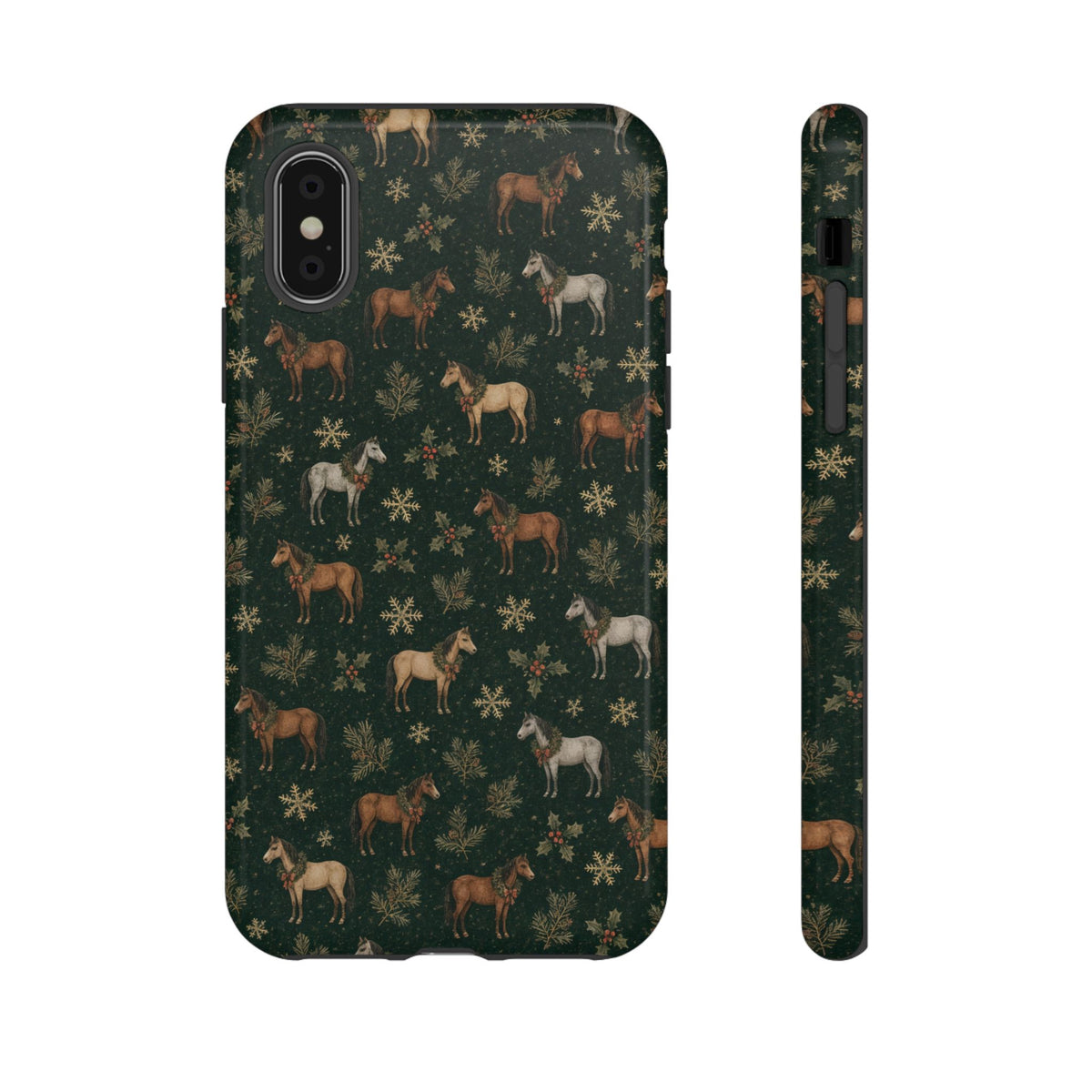 Evergreen Horses Tough Case