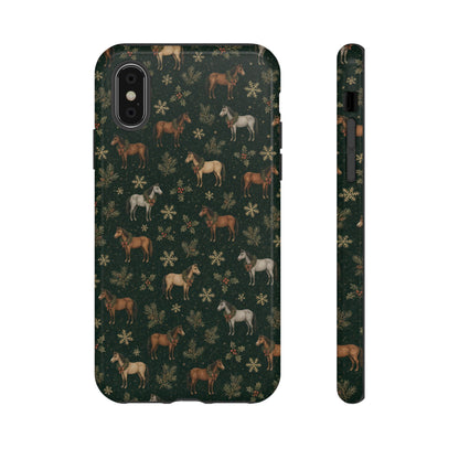 Evergreen Horses Tough Case