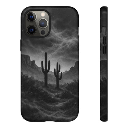 Western Noir Cacti Tough Case
