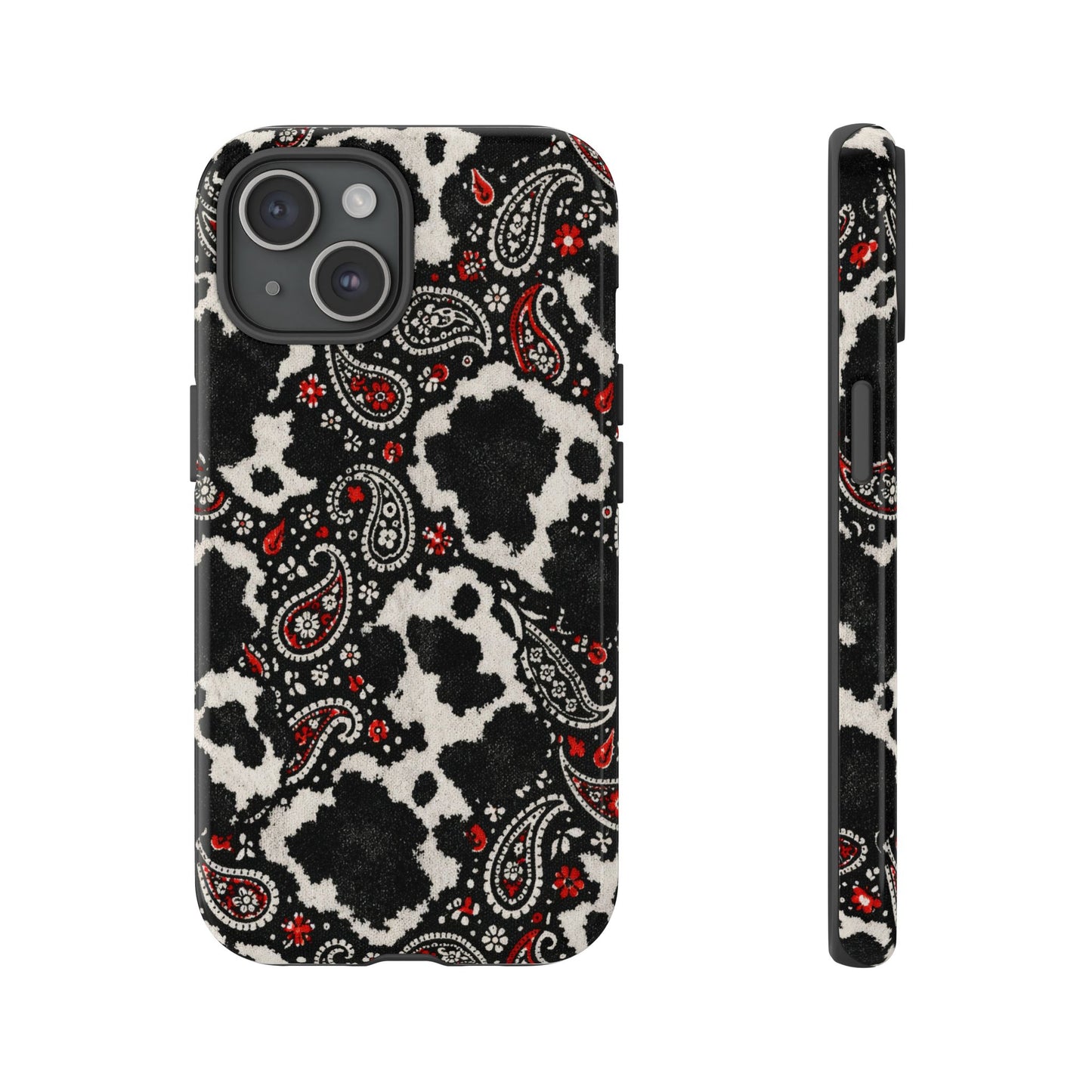 Paisley Cowhide Tough Case