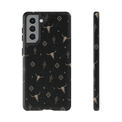 Midnight Longhorn Tough Case