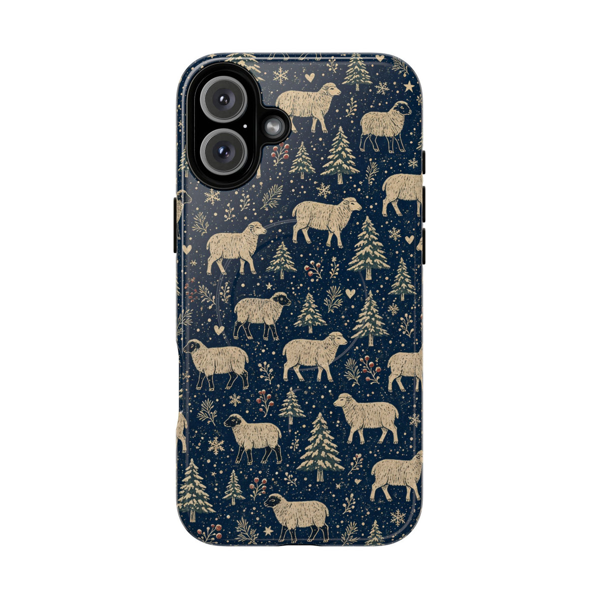 Snowy Sheep Magnetic Case