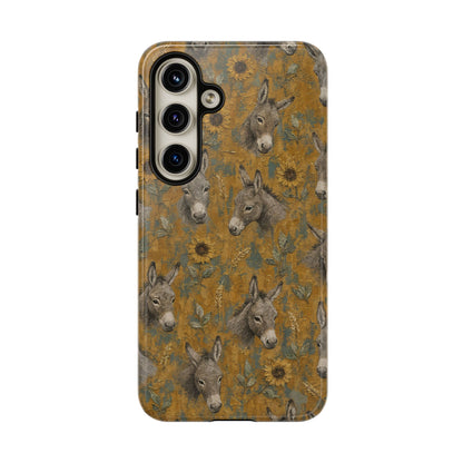 Donkey Sunflower Tough Case
