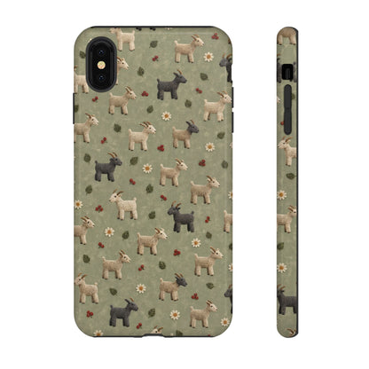 Crochet Goats Tough Case