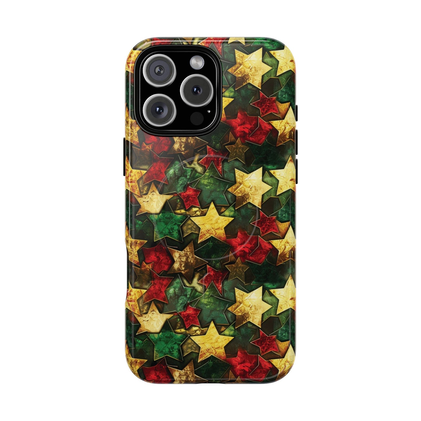 Stained Glass Stars Magnetic Case