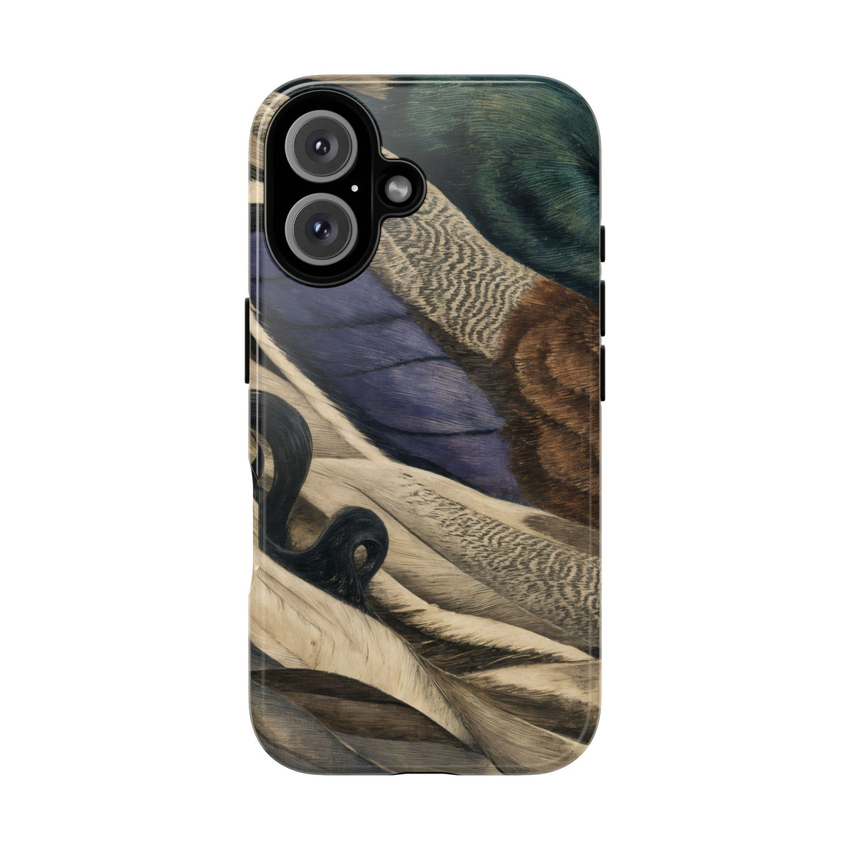 Mallard Feathers Tough Case