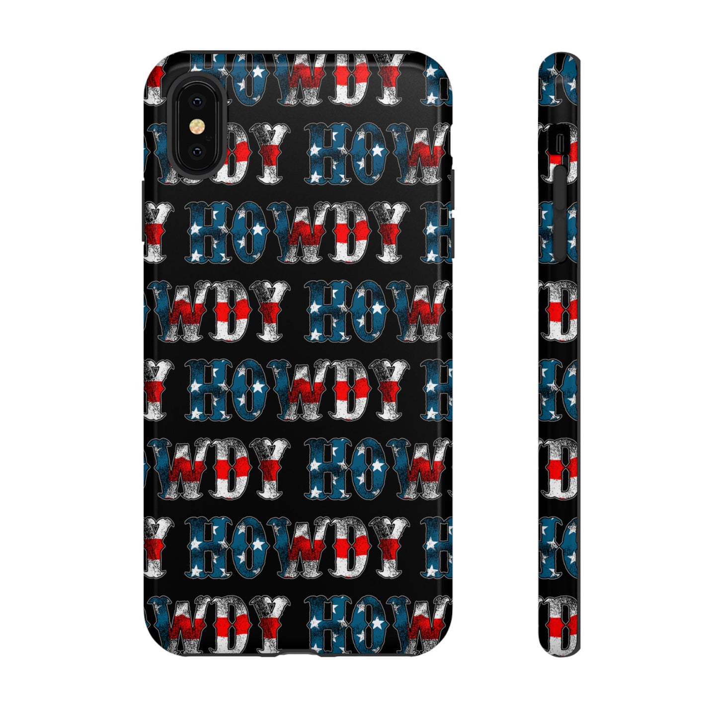 Patriotic Howdy Tough Case
