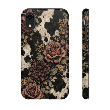 Cowhide Bloom Tough Case
