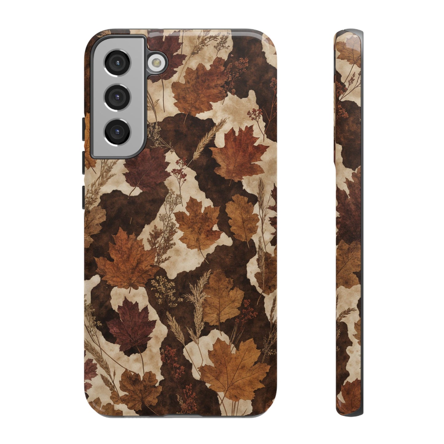 Autumn Cowhide Tough Case