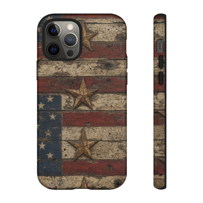 Patriotic Barn Stars Tough Case