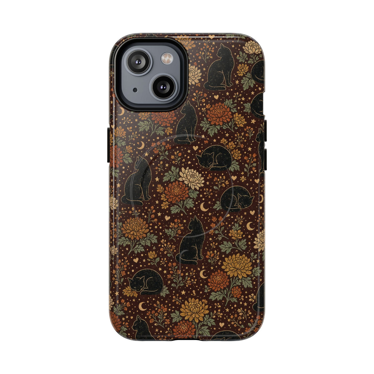 Chrysanthemum Cats Magnetic Case